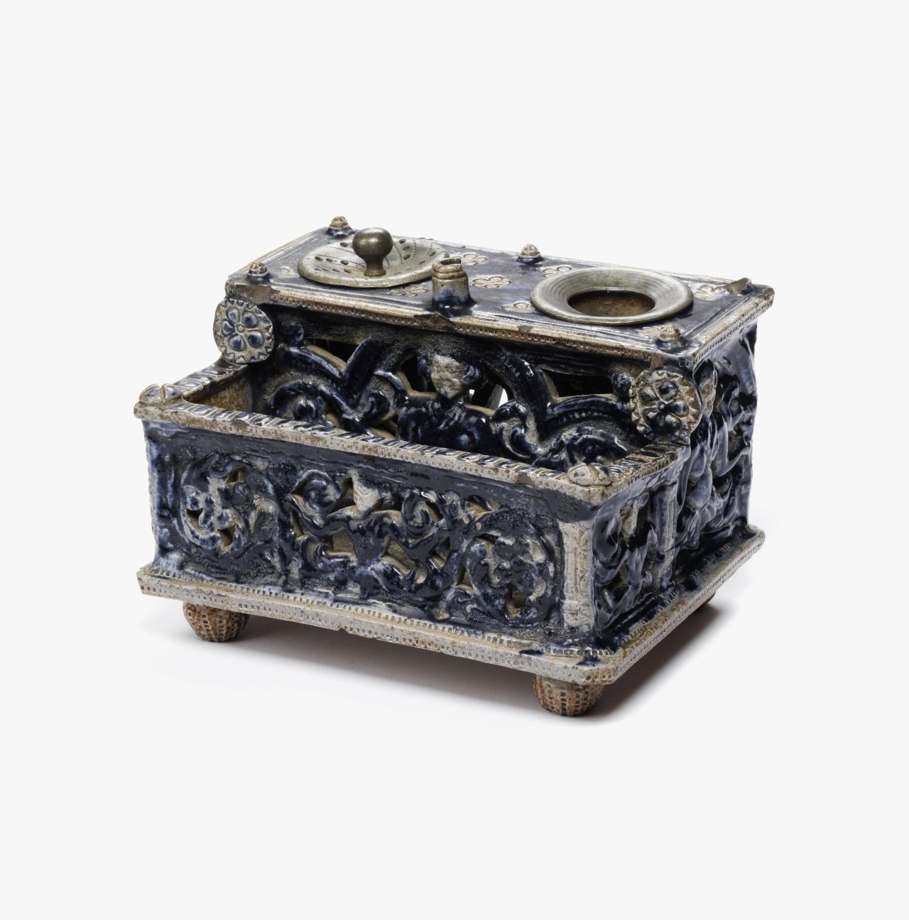 westerwald stoneware inkstand 1644